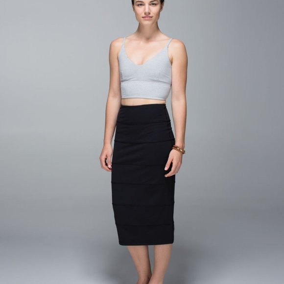 Lululemon Yoga Over Skirt: Retro Camo Black - Picture 1 of 6